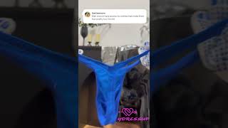 Men’s Blue Elephant Thong