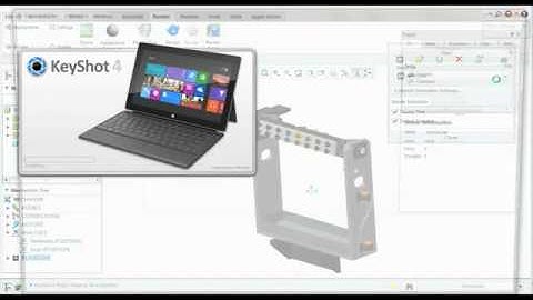 KeyShot for Creo  Live Linking & Mechanism Import