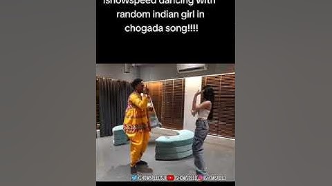 Ishowspeed dance in chogada song   #speed #ishowspeed #ishowspeedshorts