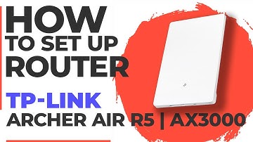 ✅ How to Setup TP-Link Archer Air R5 | How to Set Up TP-Link AX3000 Archer Air R5 WiFi Router