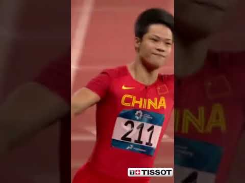 蘇炳添 vs 山縣【アジア大会ジャカルタ2018／男子100m決勝】