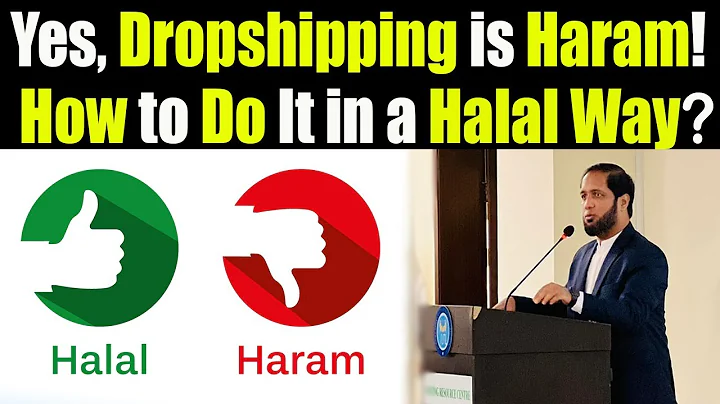 Yes, Dropshipping is Haram! | How to Do It in a Ha...