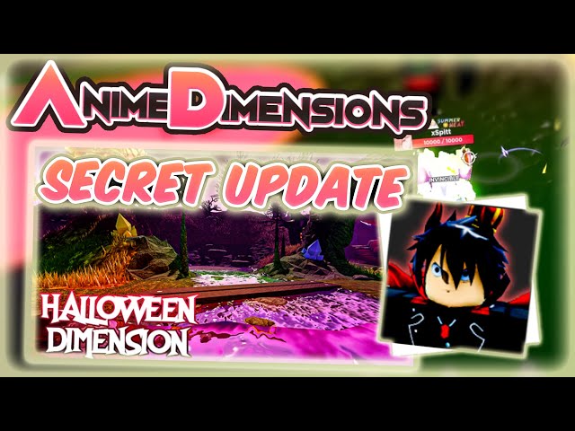 Halloween dimension, Roblox Anime Dimensions Wiki