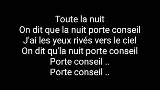 Black m - La nuit porte conseil ( paroles ) chords