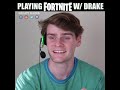 I played Fortnite with Drake... #shorts