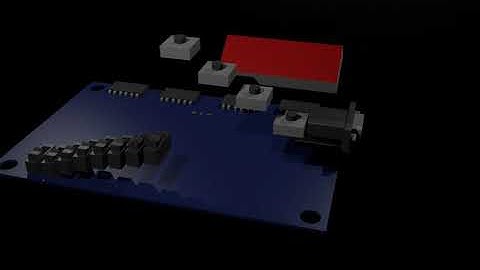 FPGA BASYS 2 Realizada en blender