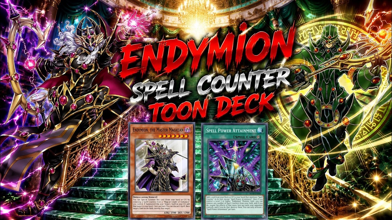 yugioh endymion structure deck 2019 Yu-Gi-Oh! - Endymion, the Master Magician (SDSC-EN001) - Spellcasters Command - 1st Edition NEW Endymion Toon Deck 2026!
