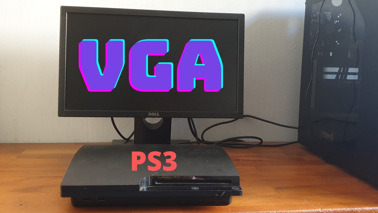 How to connect PS3 or other HDMI game console to VGA monitor - YouTube