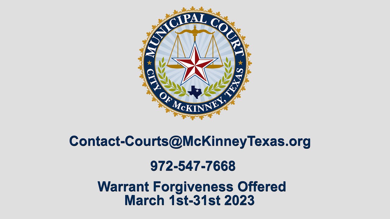 Warrant Forgiveness March 1- 31, 2023