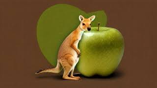 half kangaroo half apple aka apple kangaroo