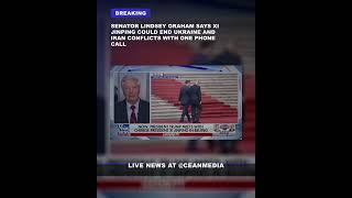 Senator Lindsey Graham Says Xi Jinping Could End Ukraine and Iran Conflicts With One Phone Call
