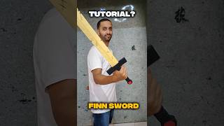 Tutorial De Como Fazer A Espada Do Finn De Papel ? - Tutorial How To Make Finn Paper Sword ?