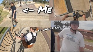 scooter ride at snake city then forum (ft zachplays1234pro and Maxx studios)