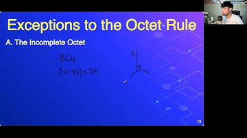 Exceptions to the Octet Rule: The Incomplete Octet