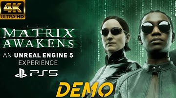 The Matrix Awakens An Unreal Engine 5 Experience Demo - [4K 60FPS] - No Commentary (Playstation 5)