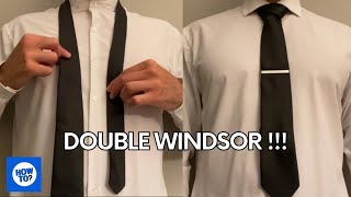 WINDSOR AND DOUBLE WINDSOR TIE TUTORIAL