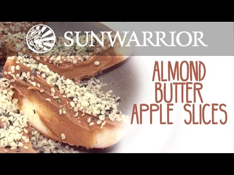 Almond Butter Apple Slices | Marzia Prince