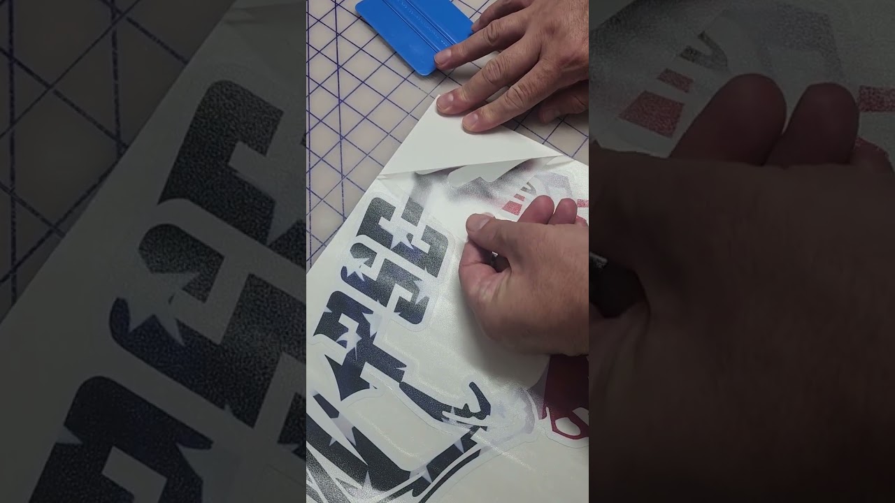 Preparing Decal after Shipping