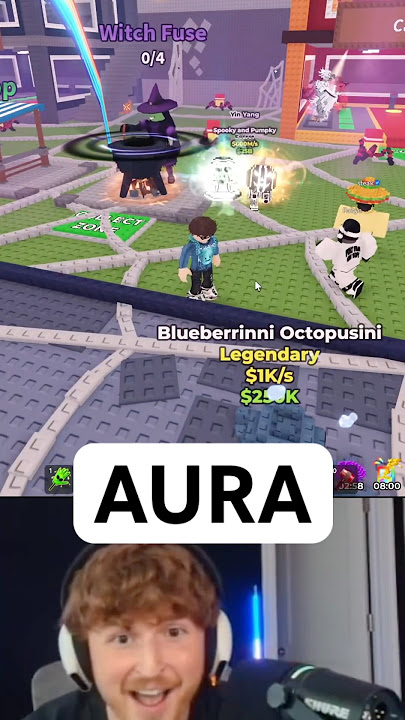 MAXIMUM AURA MOMENT in Steal a Brainrot!