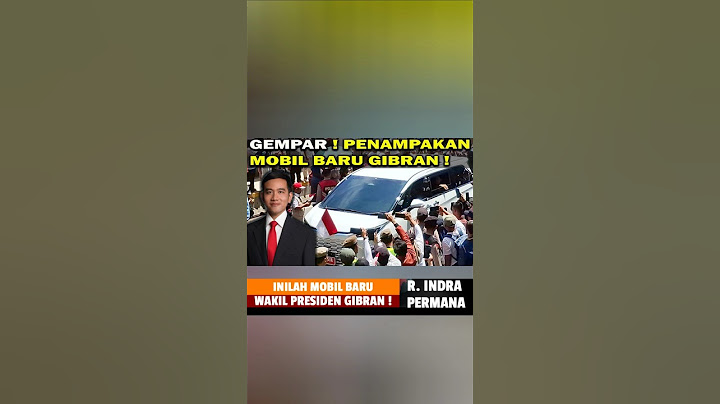 GEMPAR ! INILAH PENAMPAKAN MOBIL BARU WAKIL PRESIDEN GIBRAN❗️HARGA MILIARAN 😱 APAKAH INI ESEMKA ⁉️