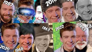 Rick Astley going back in time… (THE MOVIE) (version 1)