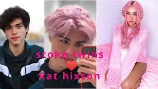 Stoke twins and Kathleen hixson cute tiktok moments compilation 2021