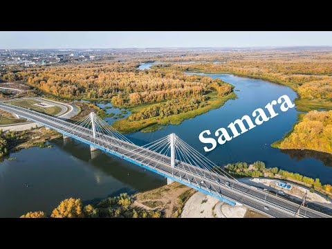 Samara autumn | Drone 4k