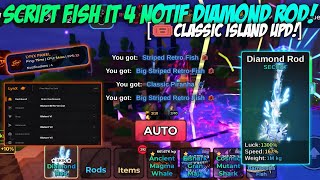🎟️ UPDATE SCRIPT FISH IT 4 NOTIF SETTINGAN ELEMENT ROD TERBARU 2026