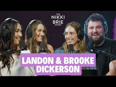 Landon & Brooke Dickerson on Football, Marriage & Life | The Nikki & Brie Show Philly Takeover Pt. 1