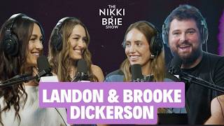 Landon & Brooke Dickerson on Football, Marriage & Life | The Nikki & Brie Show Philly Takeover Pt. 1