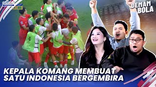 DISAMBUT MANIS! Oleh Kepala Komang,Australia Ketar Ketir| Indonesia VS Australia AFC U23| DEMAM BOLA