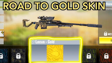 Sniping Montage - Road To Locus Gold Skin In COD Mobile