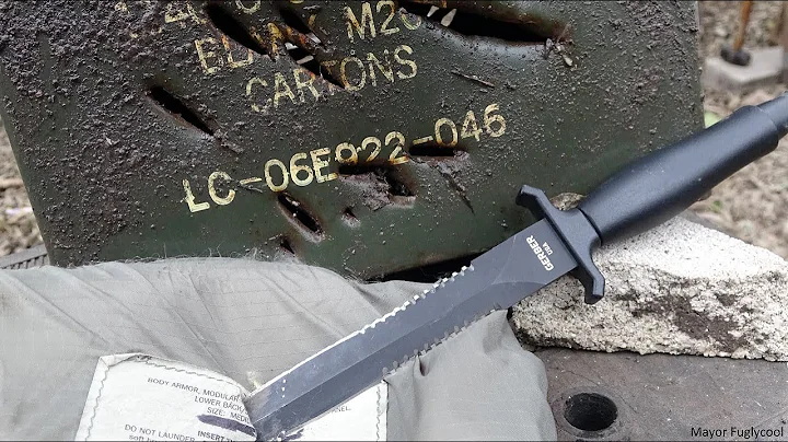 Gerber Mark II DAGGER DESTRUCTION . . . By Mayor F...