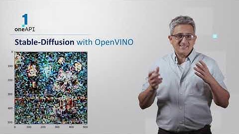 Intel GenAI video clip -Stable Diffusion with OpenVINO