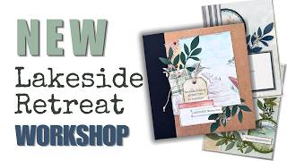 24-Page Scrapbook Mini Album | Lakeside Retreat | Album Flip-Through
