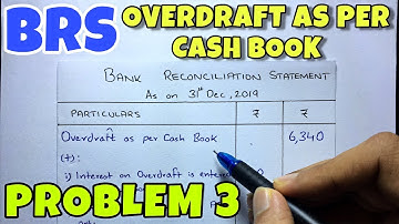 #4 Bank Reconciliation Statement - Problem 3 -By Saheb Academy - Class 11