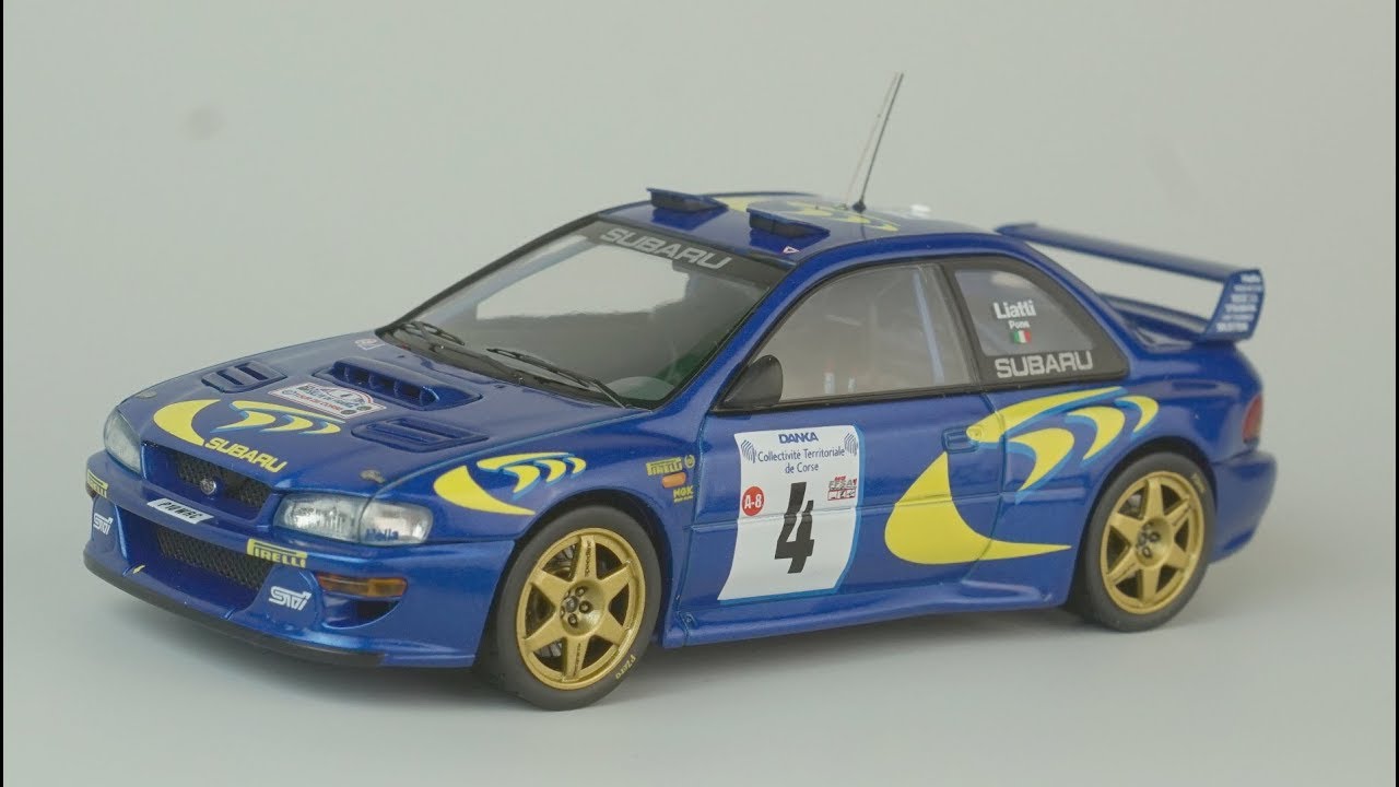 SUBARU IMPREZA WRC HPI 1/43 ЛЕГЕНДА YouTube