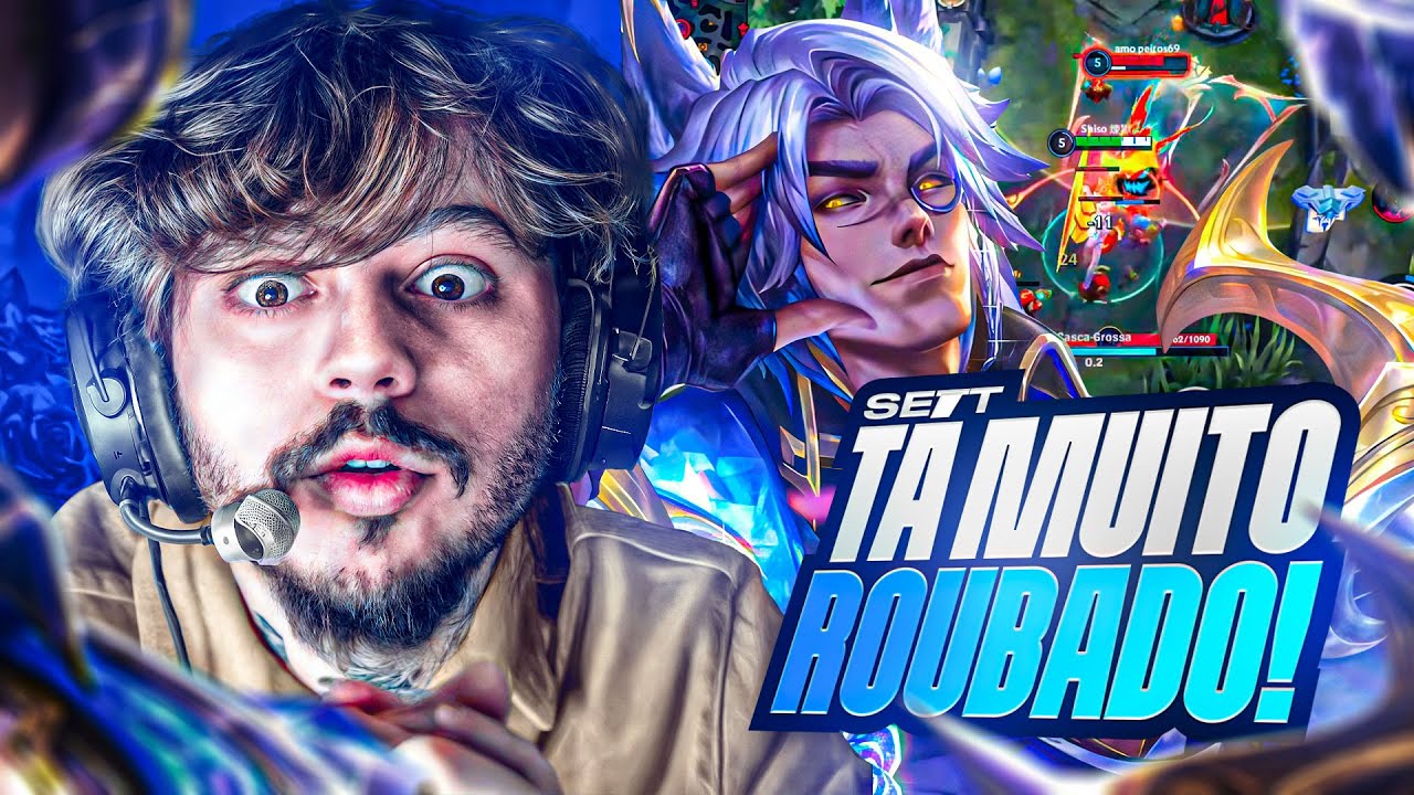 SETT TA MUITO ROUBADO!! SKIN NOVA