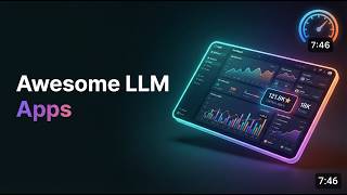 How to set up awesome-llm-apps (121K★ GitHub)
