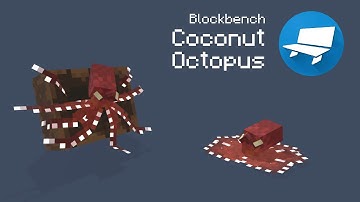Coconut Octopus - Blockbench Creation Timelapse
