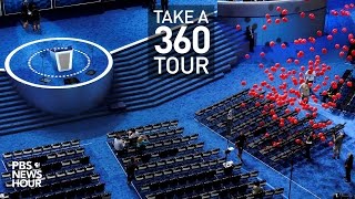 Take a tour of the 2016 Democratic National Convention