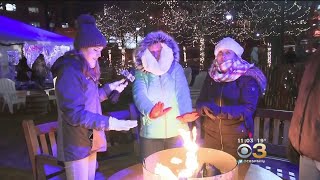 Many Brave Bitter Cold To Escape Holiday Hibernation