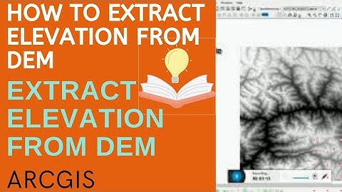 How to extract Elevation from DEM in GIS | Extract elevation from DEM (Digital Elevation Model)