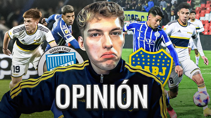DAVOO XENEIZE OPINA DE GODOY CRUZ 4 BOCA 0 (2023) - LIGA ARGENTINA (FECHA 21)