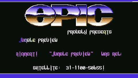 Epic Intro 34 ! Commodore 64 (C64)