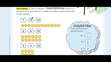 Grade 4 Chapter 3 Lesson 7 Factors and Multiples