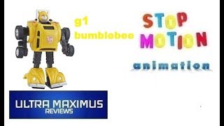 G1 Bumblebee Stop Motion Animation