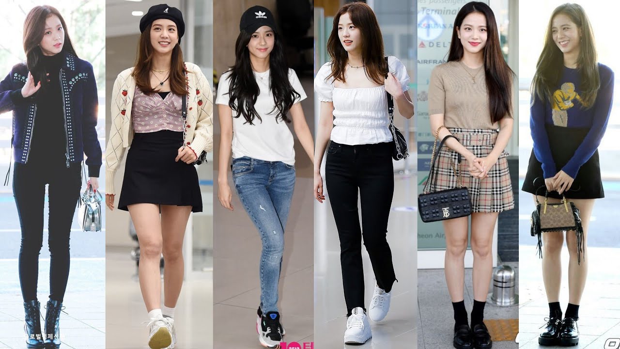 BLACKPINK Airport Fashion