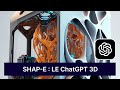 Nouveau  shape  le chatgpt des imprimantes 3d  textto3d