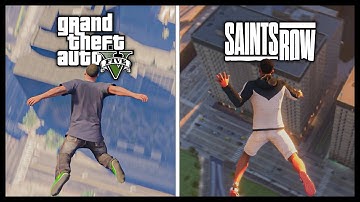 Why is GTA V better than Saints Row?